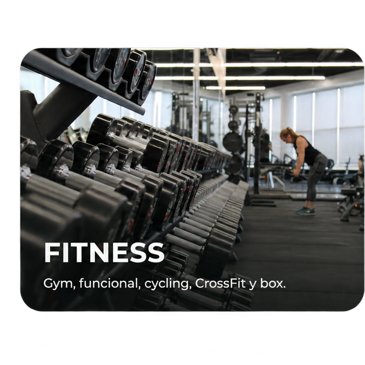 Fitness: gimnasio y experiencias de movimiento